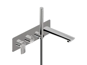DELTA ZERO 72272E - Bathtub set with hand shower and diverter - Tap by Newform