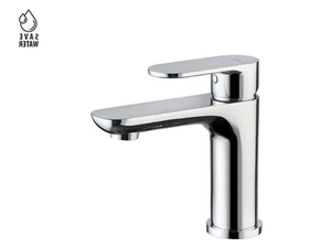 EXTRO - Countertop single handle washbasin mixer without waste - Tap by Newform