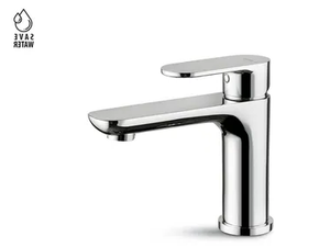 EXTRO - Single handle countertop washbasin mixer without waste - Tap by Newform