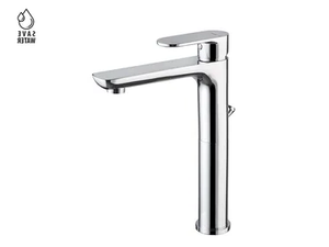 EXTRO - Single handle High washbasin mixer with pop up waste - Tap by Newform