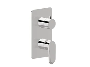 NIO - Recessed shower mixer with diverter - Shower by Newform