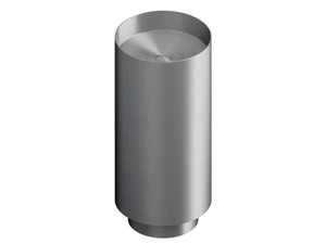SOLO STEEL 72302X - Freestanding round stainless steel washbasin - Washbasin by Newform