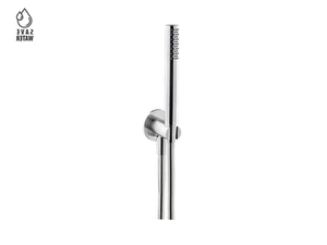 X-STEEL 316 - Wall-mounted handshower with bracket - Shower by Newform