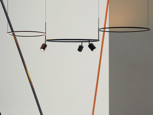 AROS TRIPLE - LED aluminium pendant lamp - Ceiling lamp by Nexia