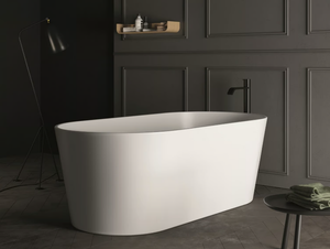 BAY - Freestanding oval Pietraluce® bathtub - Bathtub by Nic