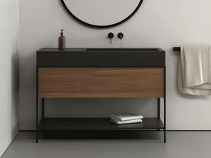 ELEN 120 - Floor-standing vanity unit with drawers - Washbasin cabinet by Nic