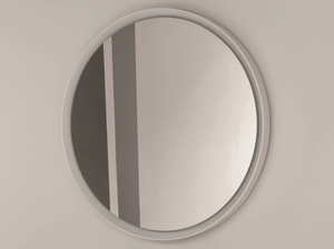 PARENTESI - Round mirror with integrated lighting - Sanitary accessories by Nic