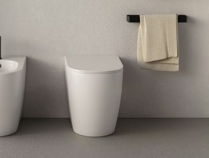 PIN - Floor mounted ceramic toilet - Toilet seat by Nic