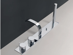 SOLO - 4 hole bathtub set with hand shower - Tap by Nic