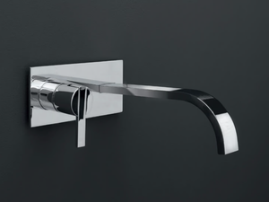 SOLO - Wall-mounted single handle washbasin mixer - Tap by Nic