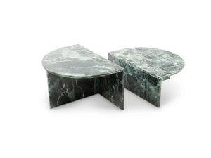 BOTERO - Low marble coffee table - Coffee table by NICOLINE