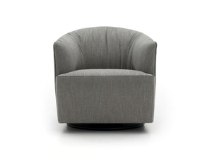 LADY - Fabric easy chair with armrests - Armchair by NICOLINE