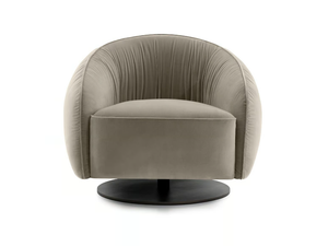 NEST SWIVEL - Swivel fabric easy chair - Armchair by NICOLINE