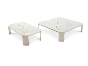 PICASSO - Rectangular marble coffee table - Coffee table by NICOLINE
