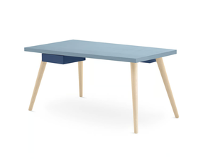 Desk with Woody legs - Modular desk - Desk by Nidi