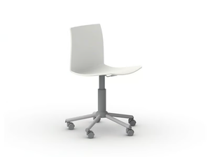 JOIN - Height-adjustable chair with 5-spoke base - Chair by Nidi