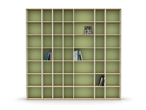 LUCE - Modular bookcase - Cabinet by Nidi