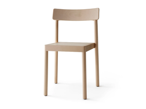 KUMU - Stackable birch chair open back - Chair by Nikari