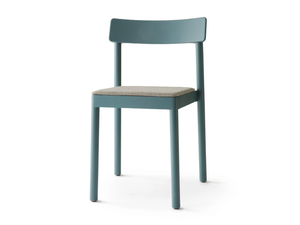 KUMU - Stackable birch chair with integrated cushion - Accessories by Nikari