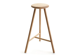 PERCH HIGH - High oak stool - Stool by Nikari