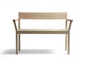 PERIFERIA KVI5 - Wooden bench with back - Bench by Nikari