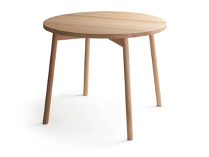 SKANDI - Round solid wood table - Table by Nikari