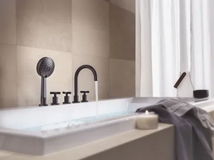 LIRA - 5 hole bathtub set - Bathtub by Nobili