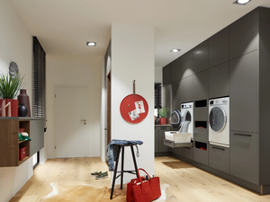 PLUS GRAPHIT - Laundry room cabinet - Cabinet by Nolte Küchen