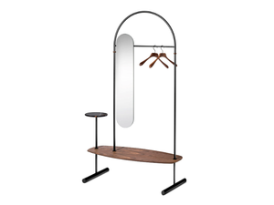 ARCO - Coat stand in wood and metal - Cabinet by Nomon