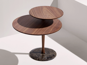 MOMENTS - Swivel walnut coffee table - Coffee table by Nomon