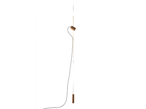 ONFA - Dimmable LED walnut pendant lamp - Ceiling lamp by Nomon