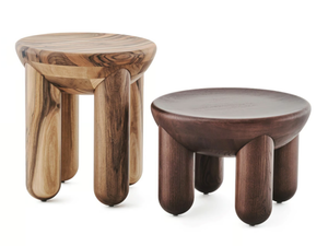 FREYJA - Round solid wood coffee table - Coffee table by NOOM