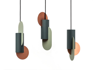 SUPREMATIC CS1 THREE LAMP SET - LED metal pendant lamp - Ceiling lamp by NOOM