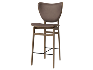 ELEPHANT BAR - High leather and oak stool - Stool by NORR11