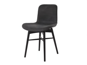 LANGUE ORIGINAL SOFT - Leather chair with beech legs - Chair by NORR11