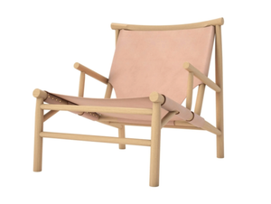 SAMURAI - Leather armchair with armrests - Armchair by NORR11