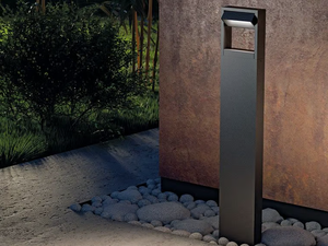 LYTUS - LED powder coated aluminium bollard light - Floor lamp by Novalux