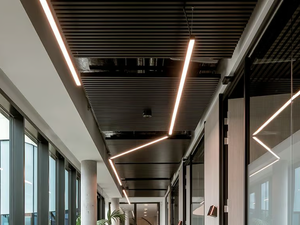 P-30 STRIP LED - Powder coated aluminium linear lighting profile - Accessories by Novalux