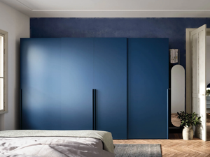 ALFA SLIDING DOOR - Sectional wardrobe with sliding doors - wardrobe by Novamobili