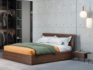 BEND - Double bed - Bed frame by Novamobili
