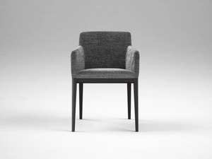 CANDY - Upholstered chair with armrests - Chair by Novamobili