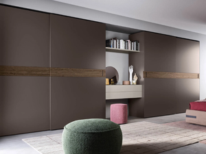 CLASS - Wardrobe with sliding doors - wardrobe by Novamobili