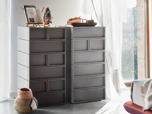 CUBE SYSTEM - Chest of drawers - drawer by Novamobili