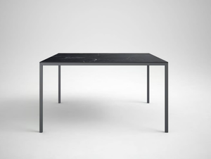 FILO - Square metal table - Table by Novamobili