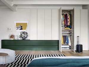 GOLA - Sectional wardrobe with drawers - wardrobe by Novamobili