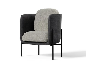 HAIKU - Easy chair with armrests - Armchair by Novamobili