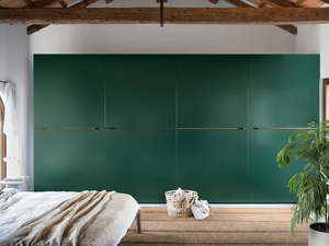 MIDDLE - Wardrobe with coplanar doors - wardrobe by Novamobili
