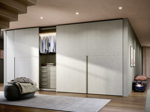 PICTURE - Wardrobe with coplanar doors - wardrobe by Novamobili