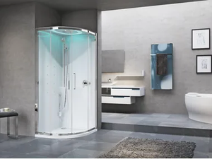 EON R - Multifunction semicircular shower cabin - Shower by NOVELLINI