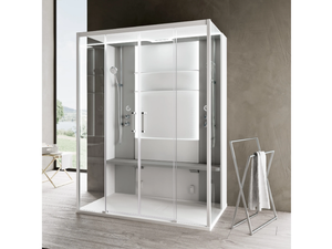 SKILL DUAL - Multifunction shower cabin - Shower by NOVELLINI